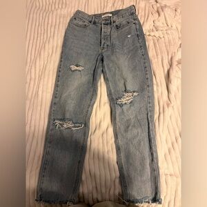Women’s Pacsun ripped light wash jeans